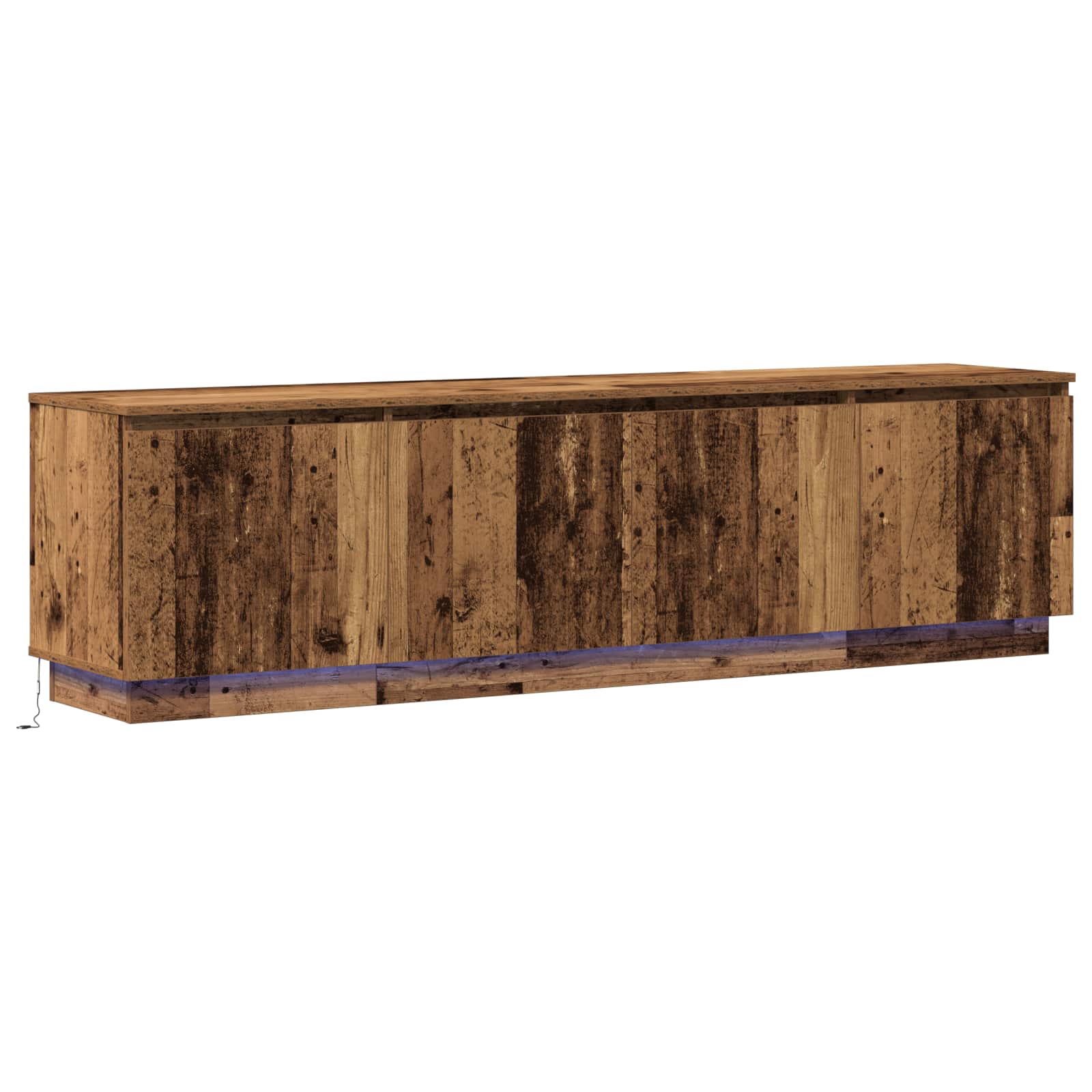 Szafka pod telewizor 180 x 38 x 49 cm Stare drewno