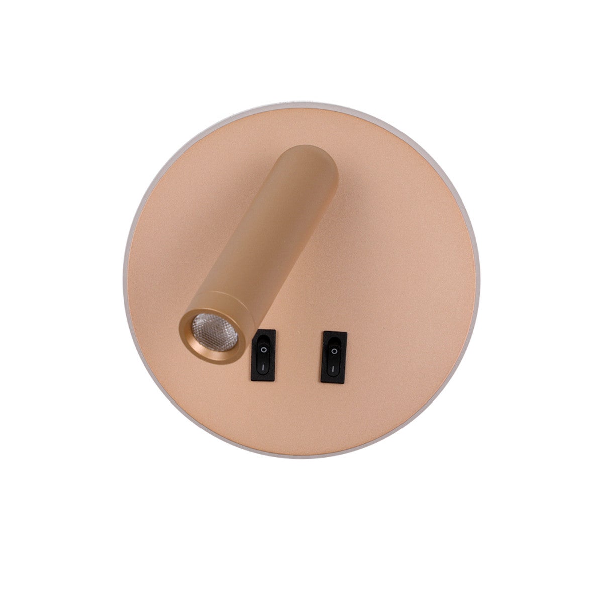 Kinkiet FURLA LED 8W Ciepła biel 516lm złoty wym: 14,5x14,5x13 cm IP20 Italux