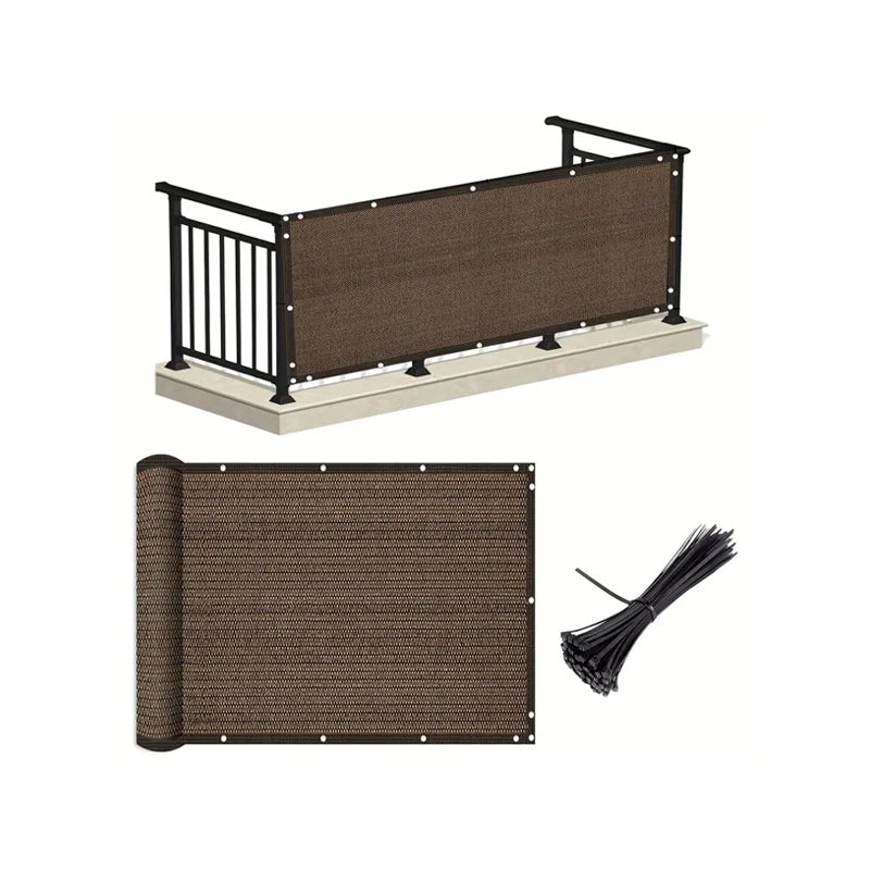 Filet Brise-vue 1x2m - Ochrona Prywatności Balkon - Tkanina przeciwpyłowa - Odporny na Warunki Atmosferyczne do Basenu i na Taras