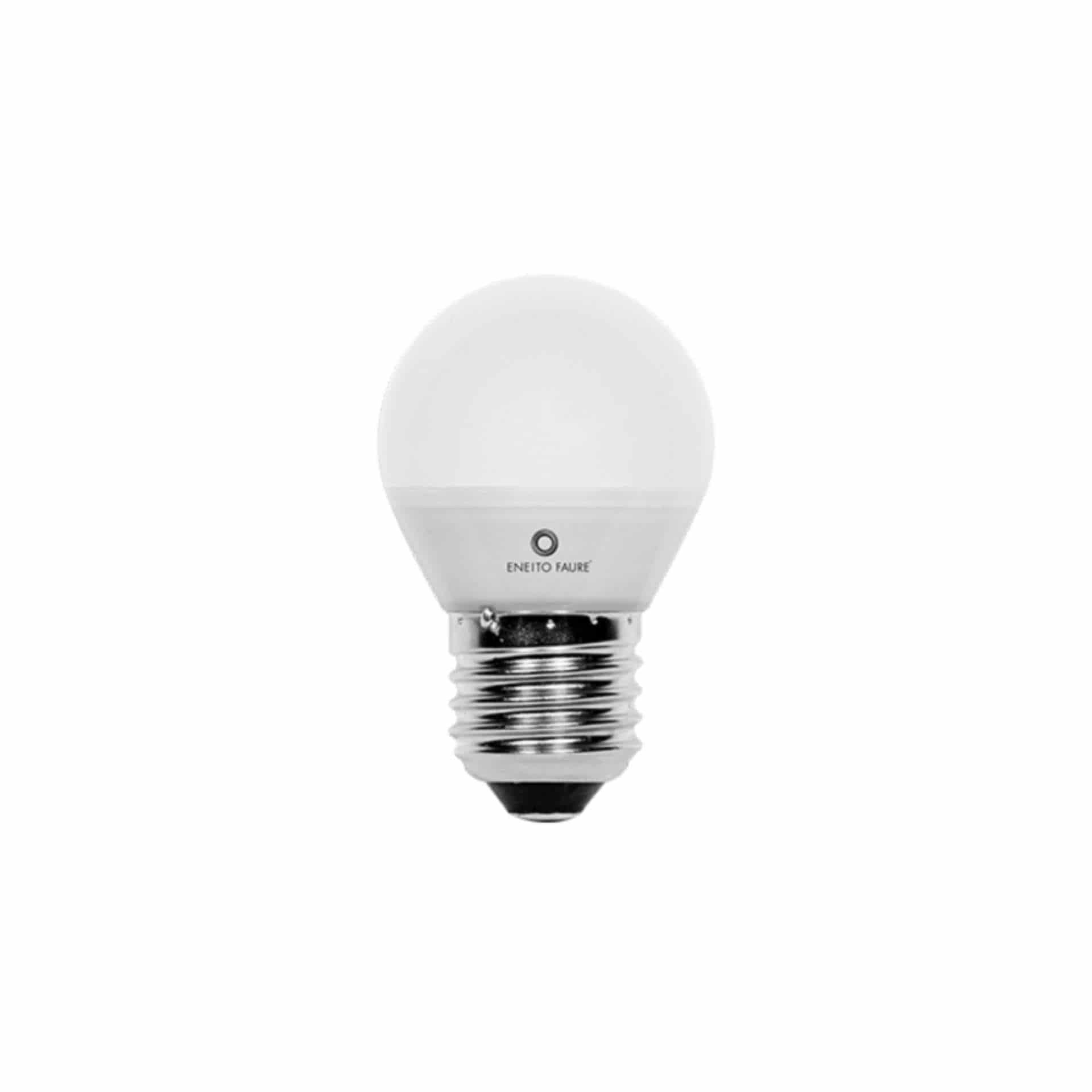 Żarówka LED sferyczna E27 5W 4000K 484lm 360° – Beneito & Faure