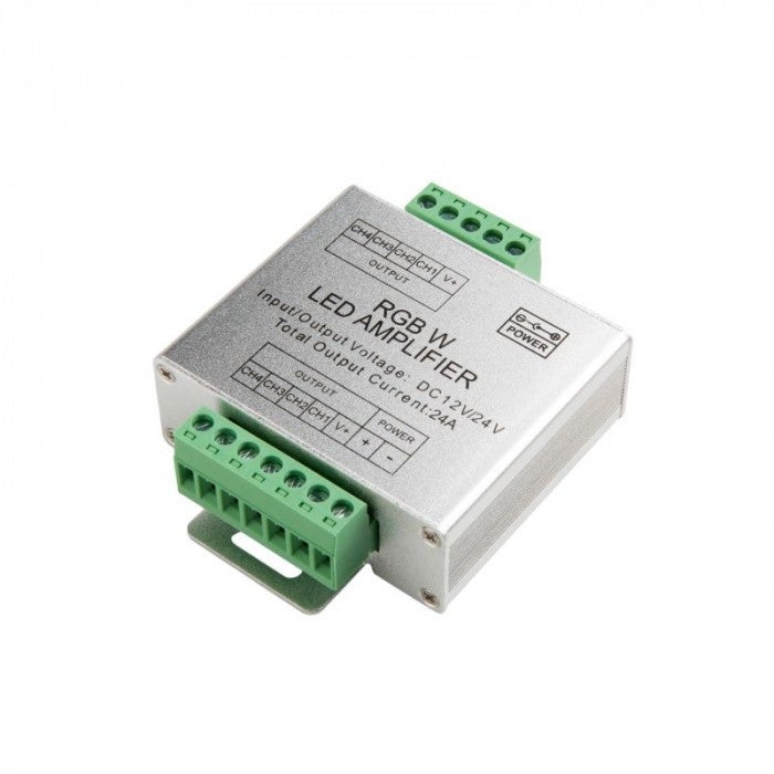 Wzmacniacz LED RGBW 24A 288W 12V Ecolight EC79904