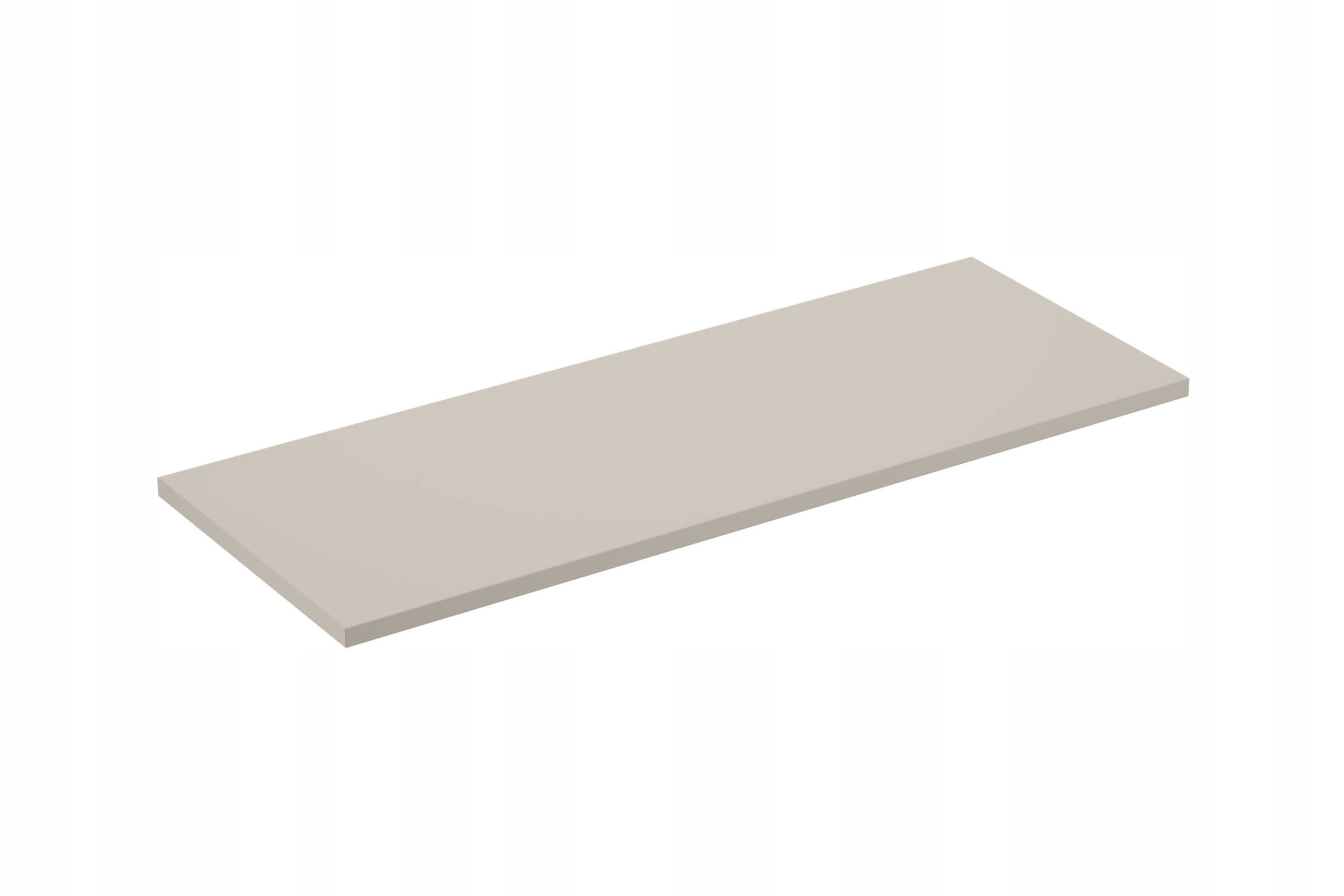 Blat łazienkowy 120 cm kaszmirowy mat laminowany nowoczesny