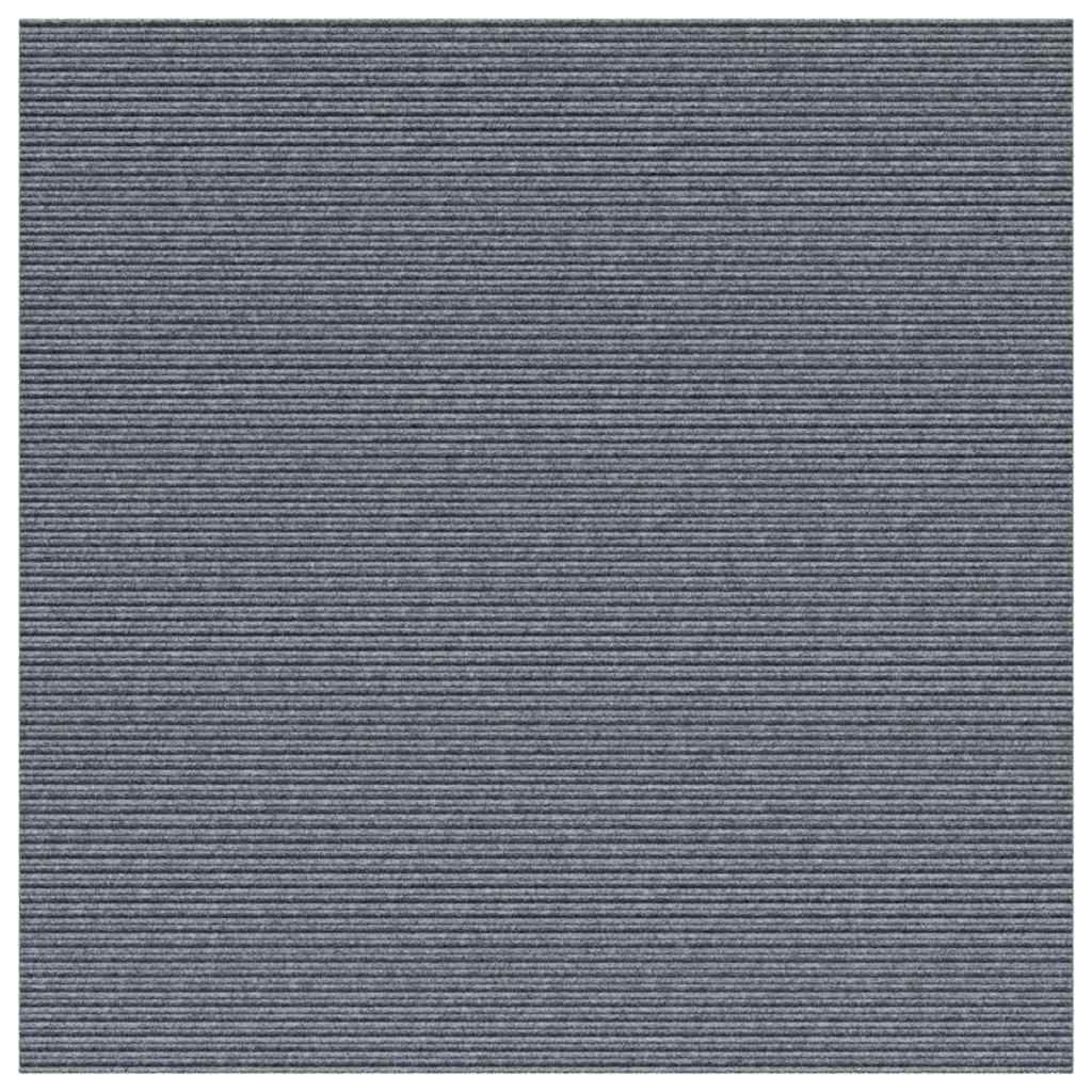 Chodnik dywanowy Jasnoszary 100 x 100 cm tkanina