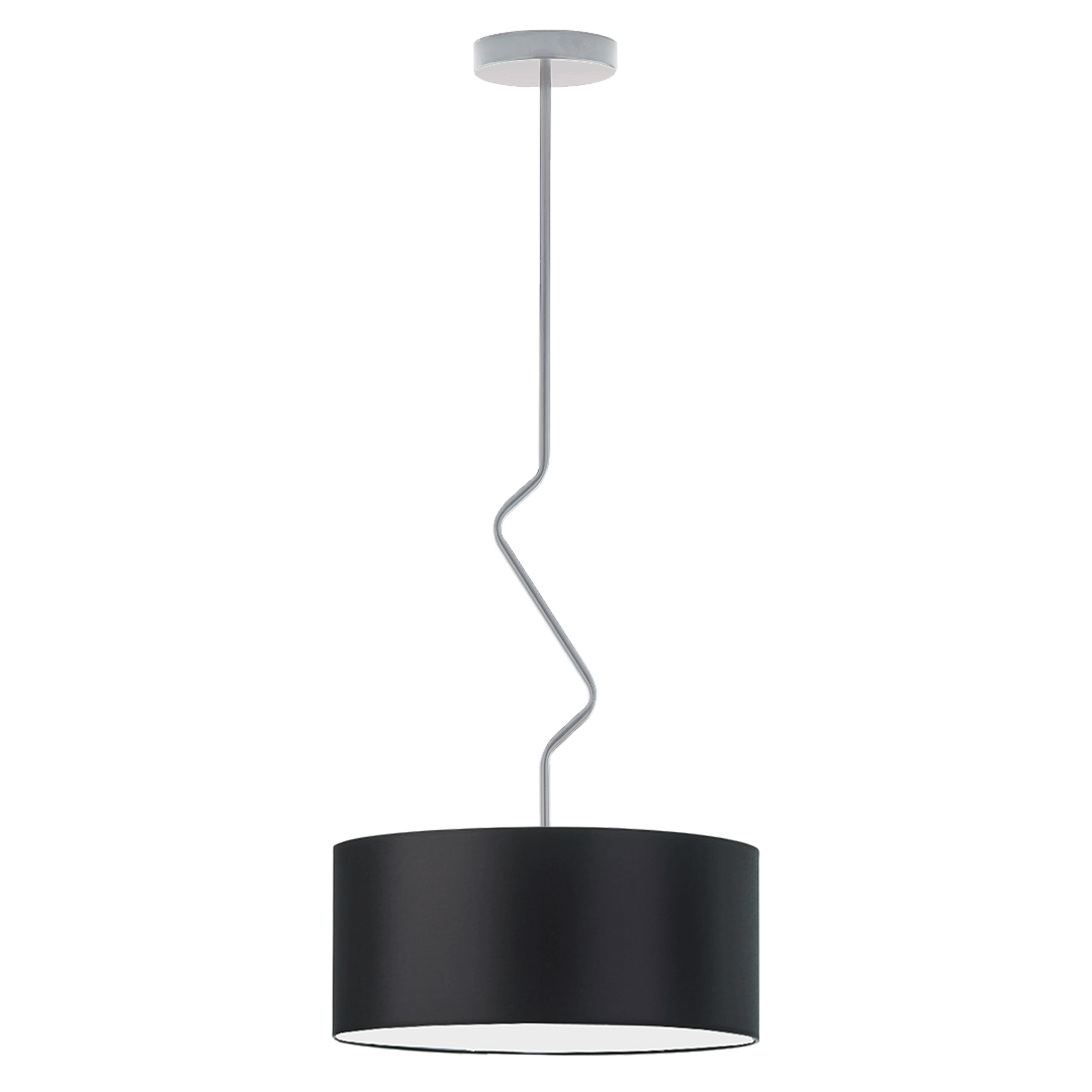 Lampa sufitowa żyrandol lampa wisząca z abażurem walec VESSO
