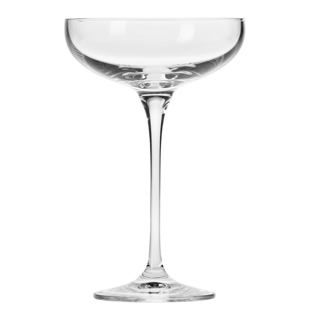 KROSNO Płaskie kieliszki do szampana Harmony 6 szt. 280 ml