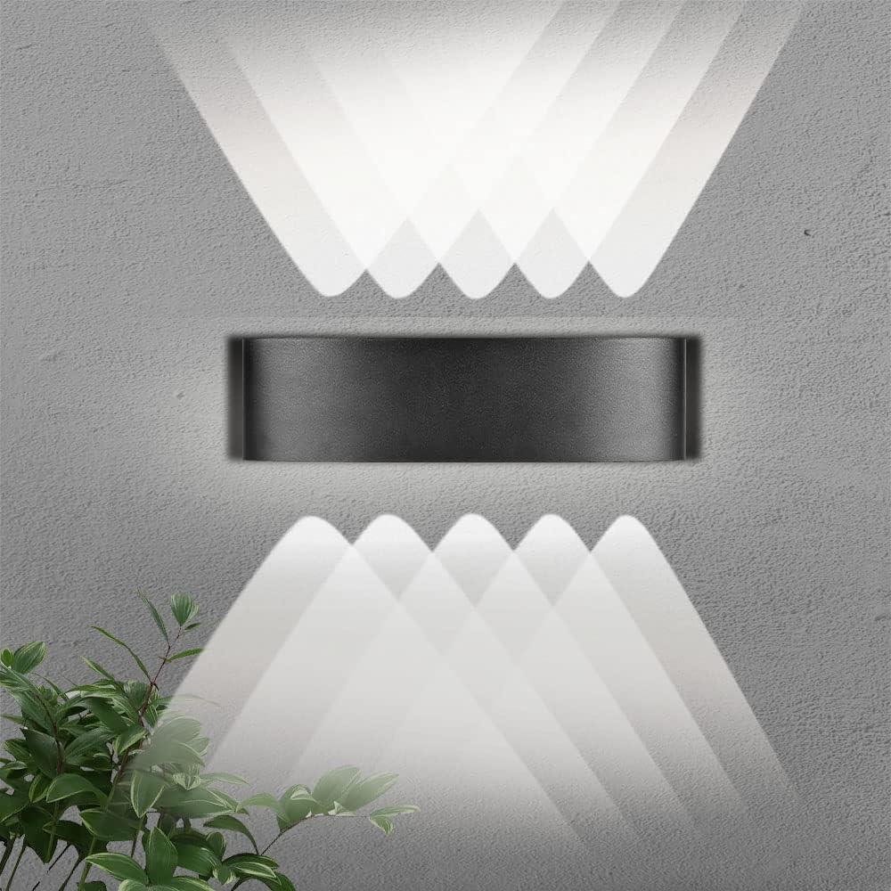 Kinkiet wewnętrzny LED do salonu, 96 W, białe światło 6500 K, oświetlenie w górę i w dół, wodoodporny IP65, nowoczesny kinkiet,