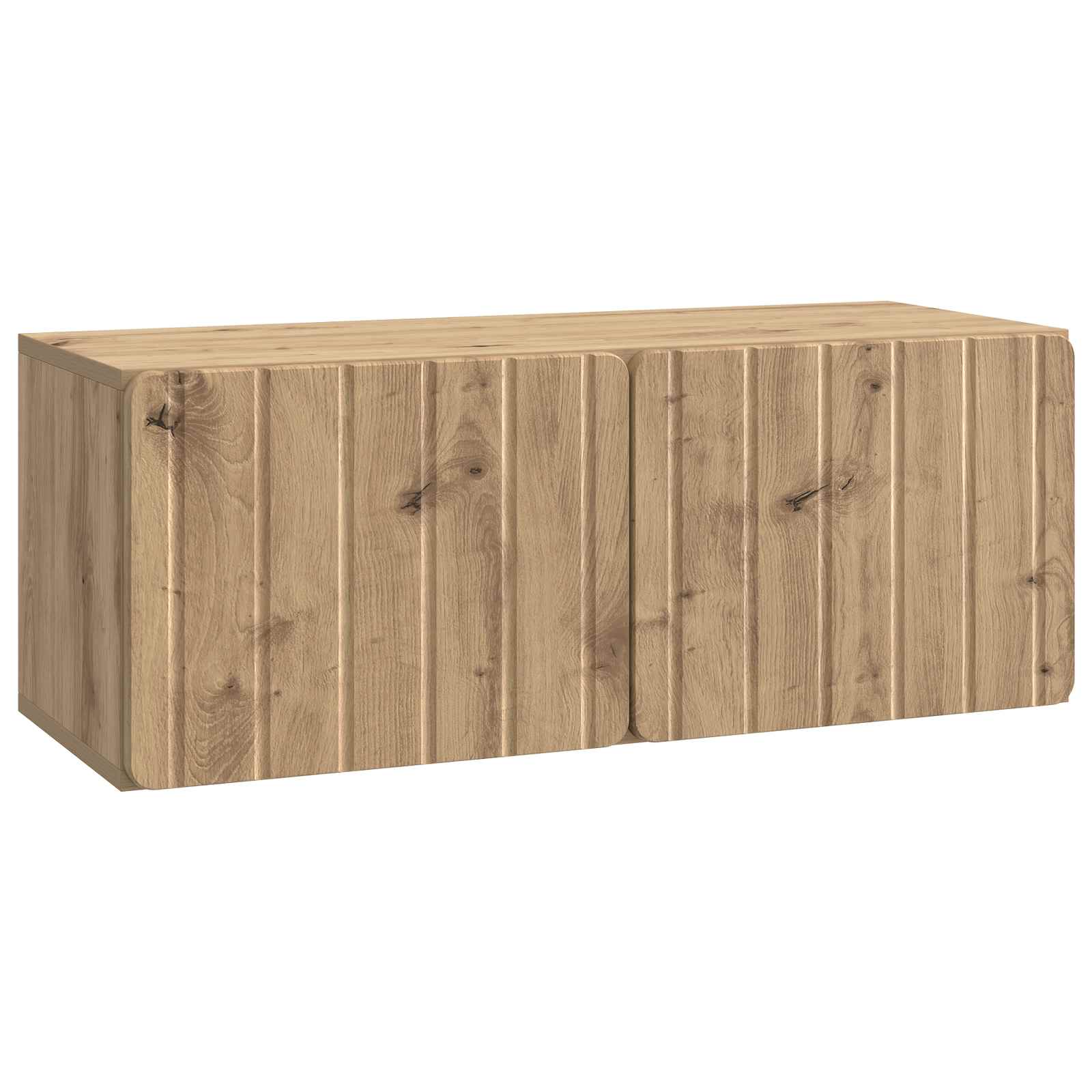 Szafka RTV montowana na ścianie 78,5 x 31 x 30 cm Dąb artisan
