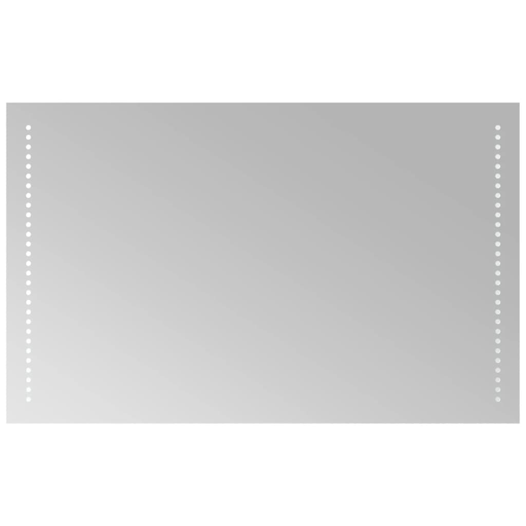 Lustro Łazienkowe Ścienne 50x80 cm z LED 5 V IP65