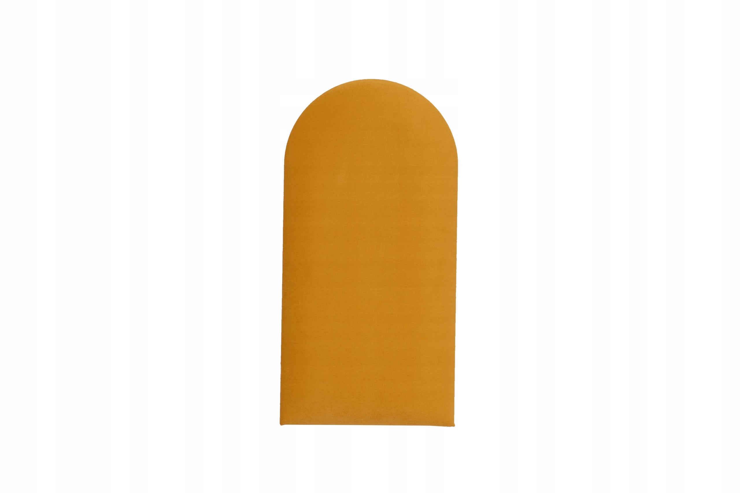 Panel Tapicerowany Płotek Komvortowy 60x20 cm Żółte Smart Velvet Ścienny
