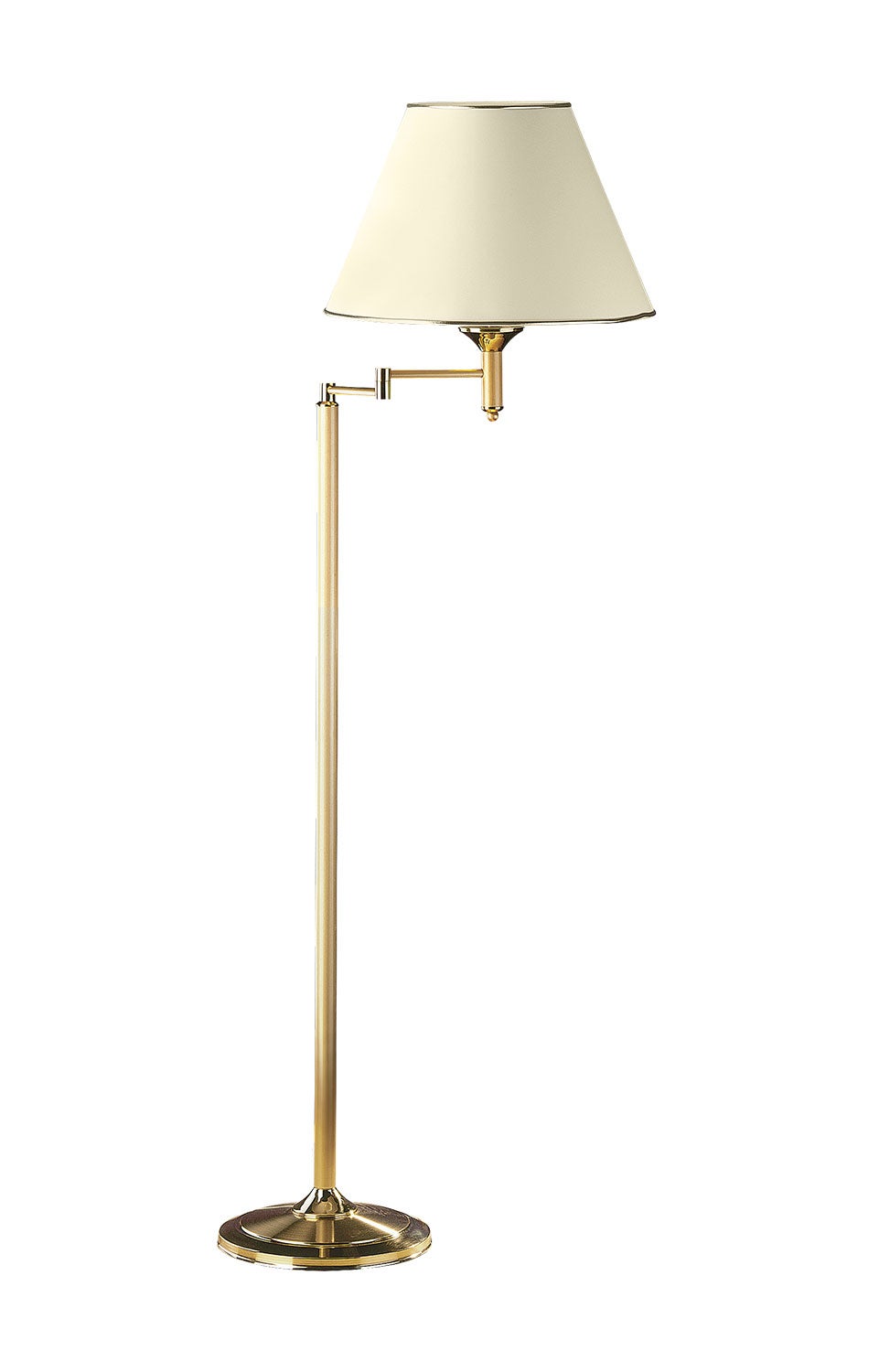 Lampa podłogowa regulowana Classic Jupiter złota E27 158x40x68 cm 1 szt.