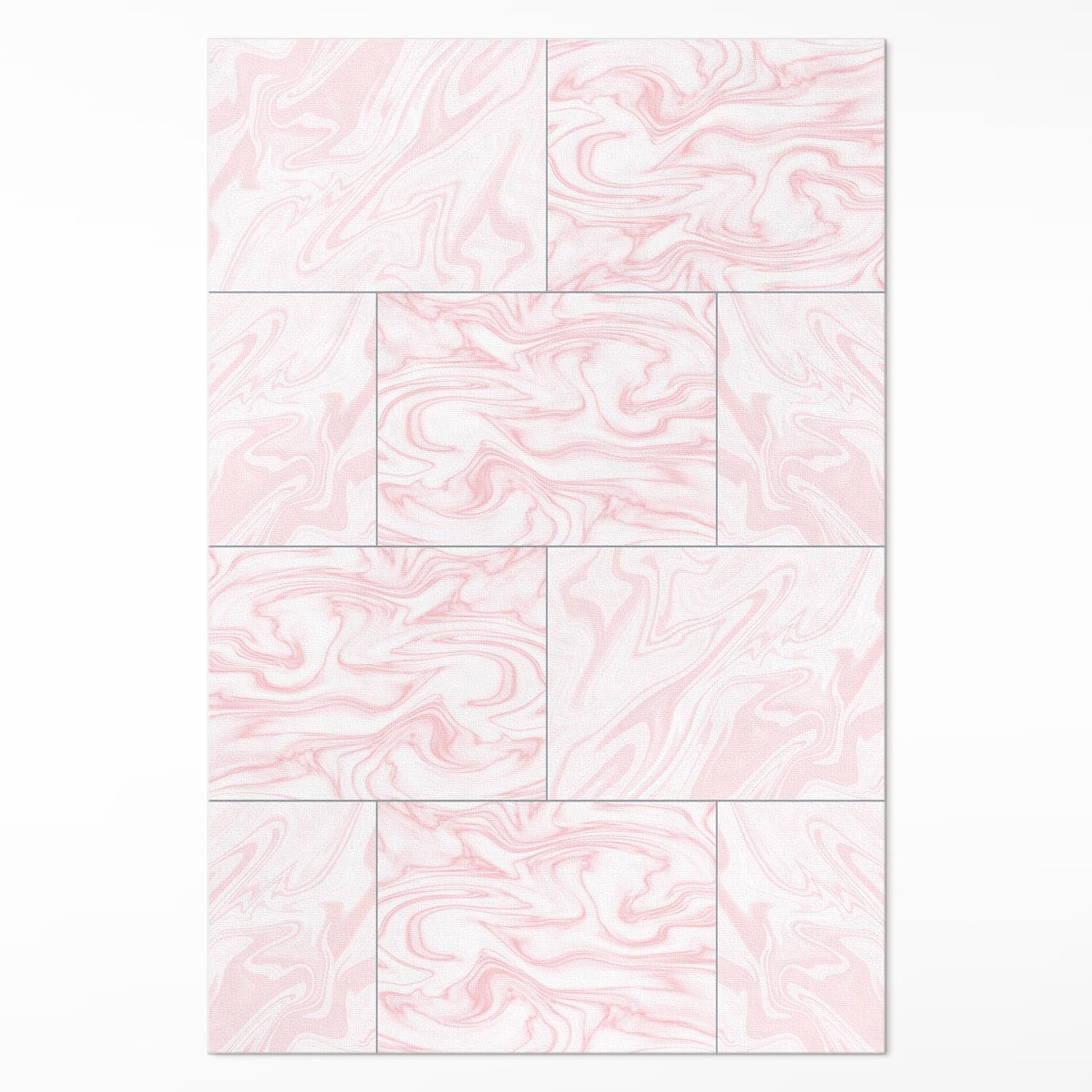 Dywan winylowy do salonu, mata PCV abstrakcyjne marmurowe płytki 60x90 cm ArtPrintCave