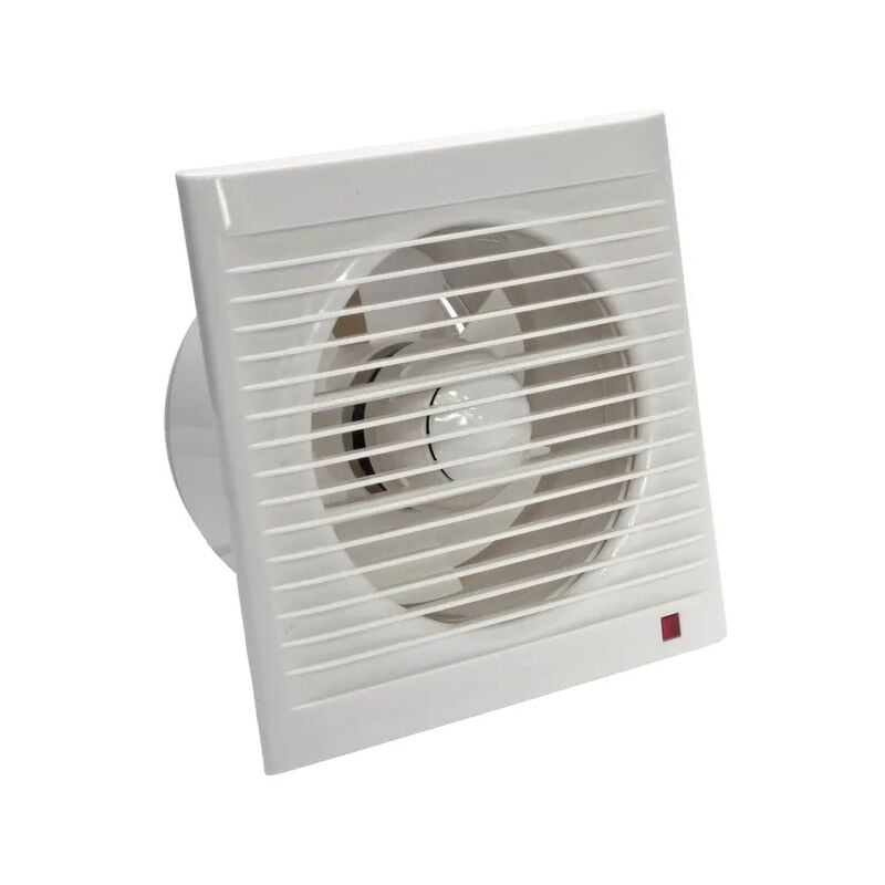 Wentylator wyciągowy 160 mm 15W 140m³/h z zaworem zwrotnym - do łazienki, kuchni, biura, toalety, cichy.