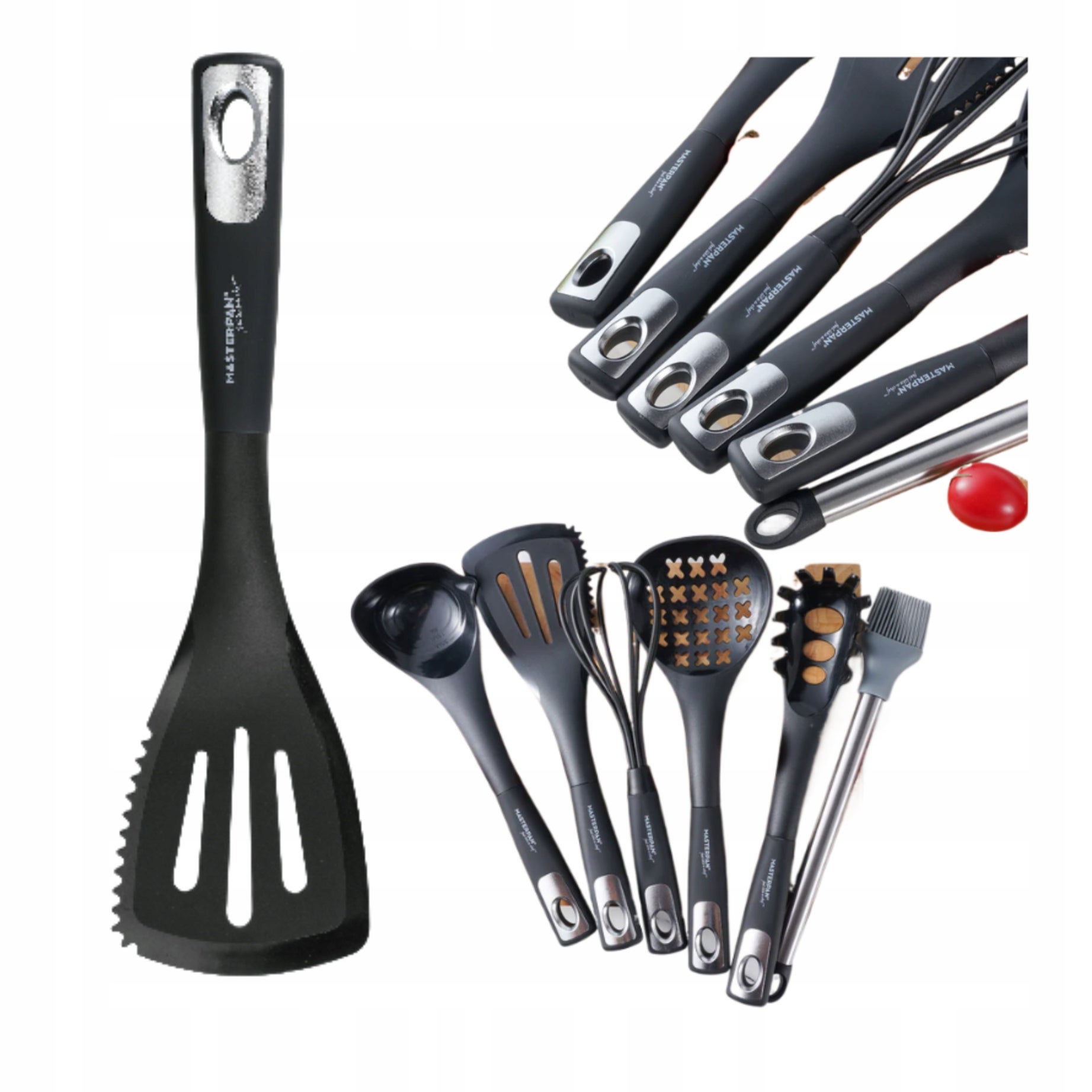 Ergonomiczna Łopatka Masterpan PBT z rowkami - Stylowe gotowanie