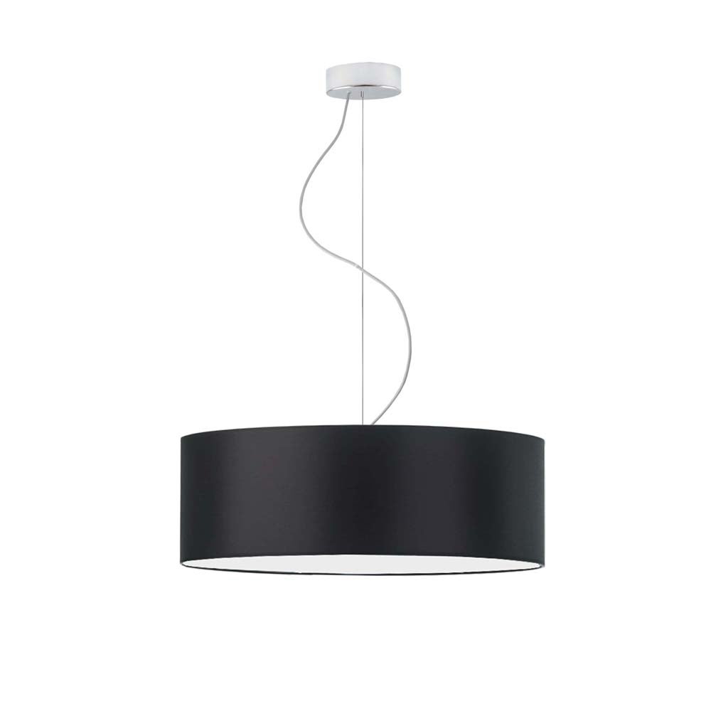 Lampa sufitowa żyrandol lampa wisząca z abażurem walec 50 cm BLUES