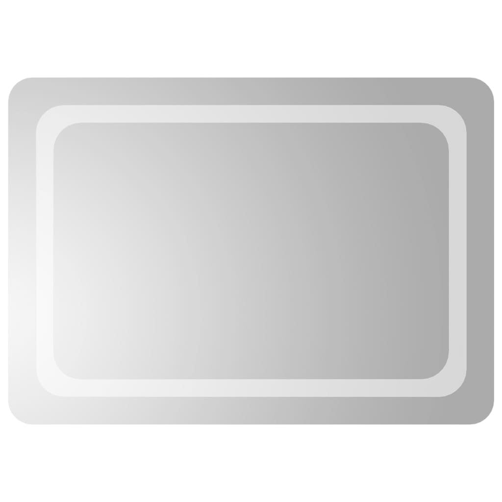 Lustro Łazienkowe Ścienne 50x70 cm z LED 5 V IP65