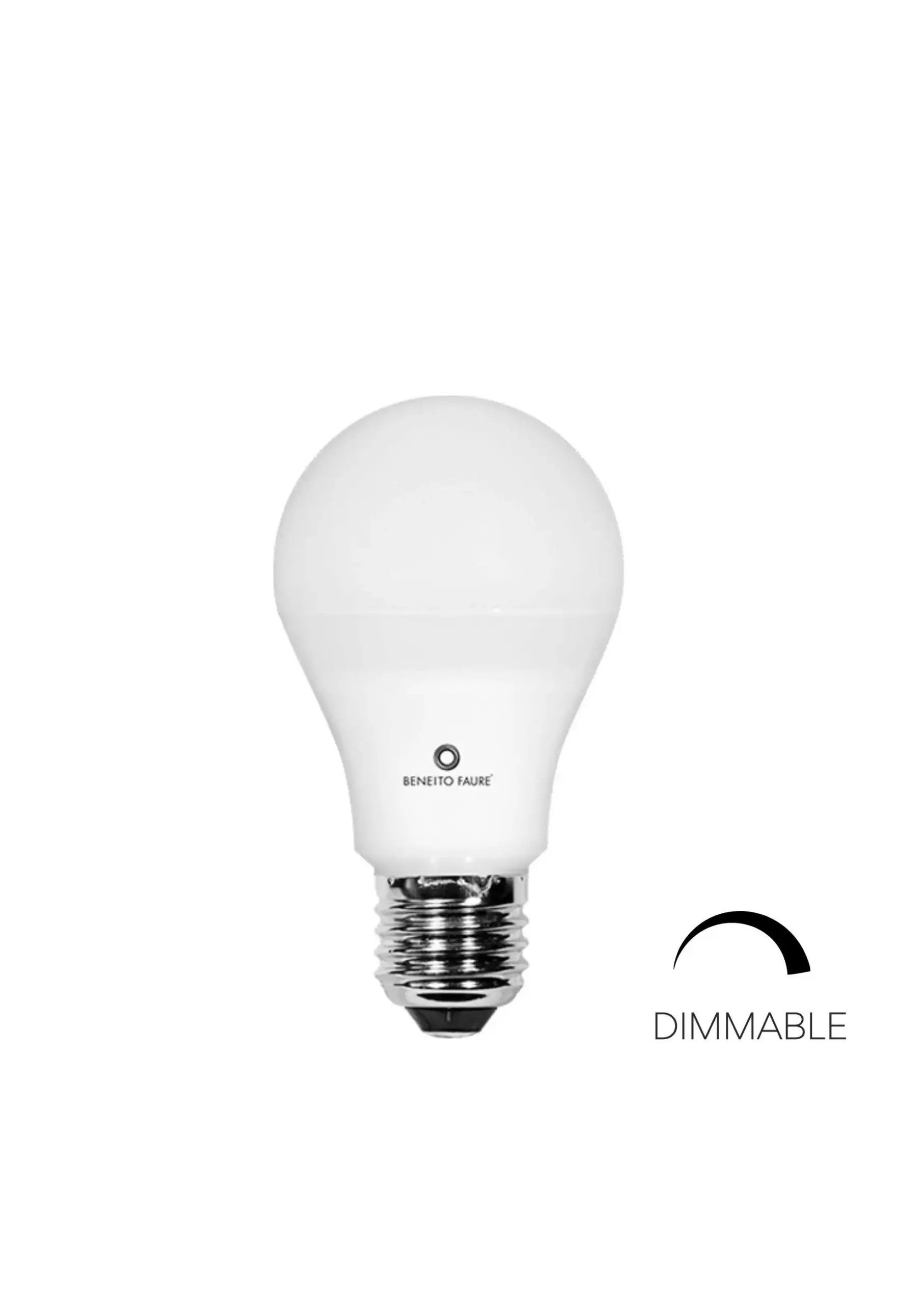 Żarówka LED E27 12W 3000K 1122lm 360° ściemnialna TRIAC IP40 – Beneito & Faure