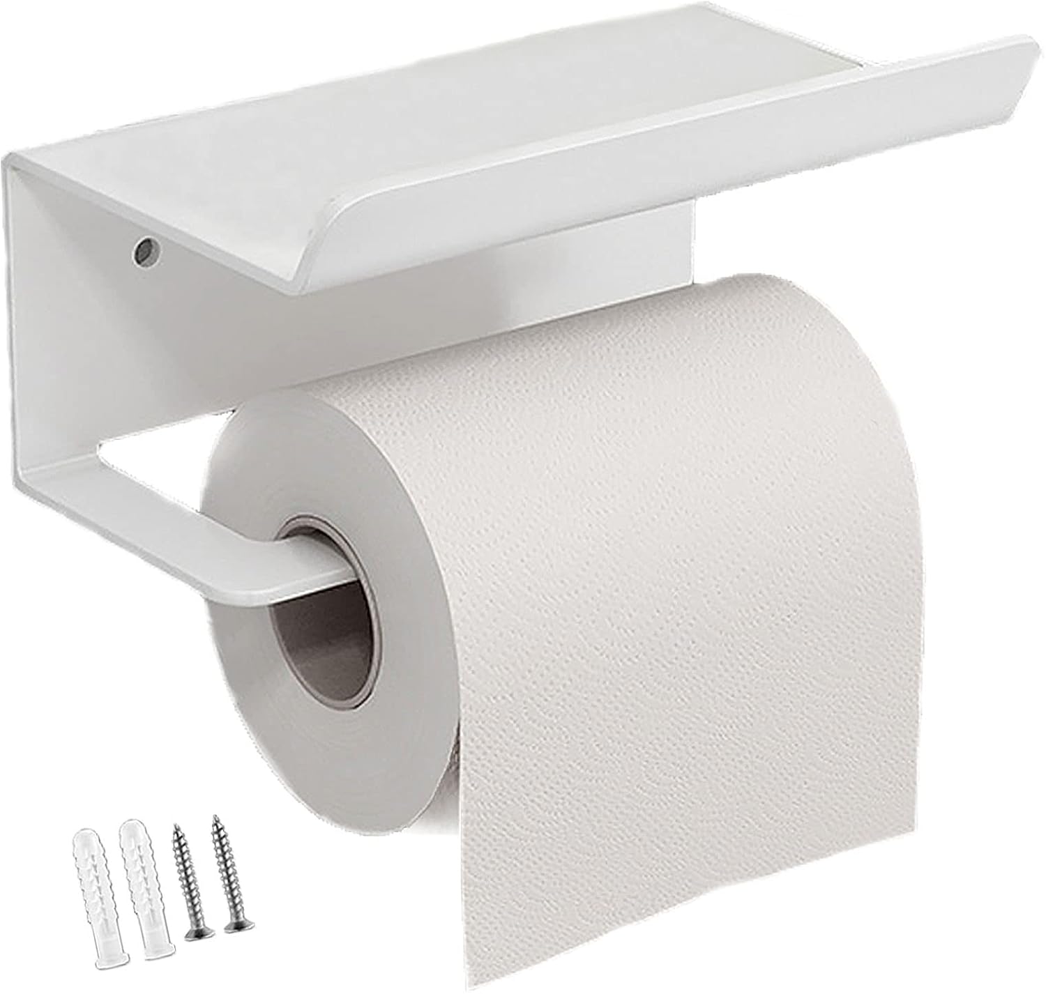 Uchwyt na papier toaletowy, uchwyt na ręczniki ze stali nierdzewnej na telefon komórkowy, stojak na papier toaletowy, uchwyt na papier toaletowy