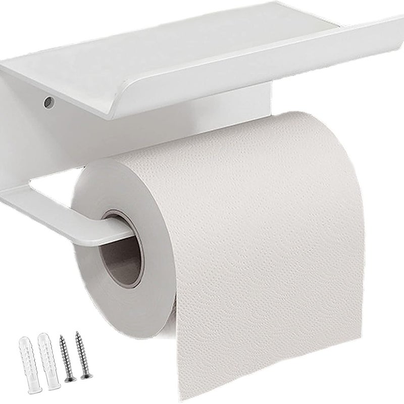 Uchwyt na papier toaletowy, uchwyt na ręczniki ze stali nierdzewnej na telefon komórkowy, stojak na papier toaletowy, uchwyt na papier toaletowy