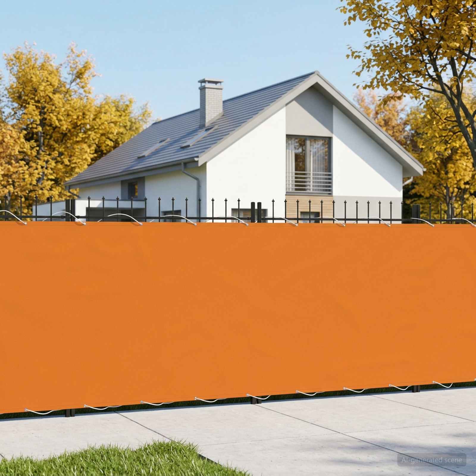 Ekran Prywatności Balkonowej 150 x 500 cm Tkanina z powłoką PU vidaXL