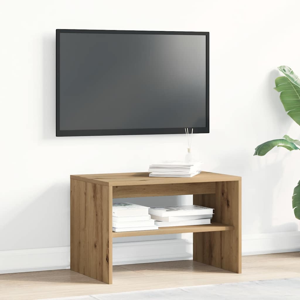 Szafka RTV Artisan Oak 60x40x40 cm Drewno klejone