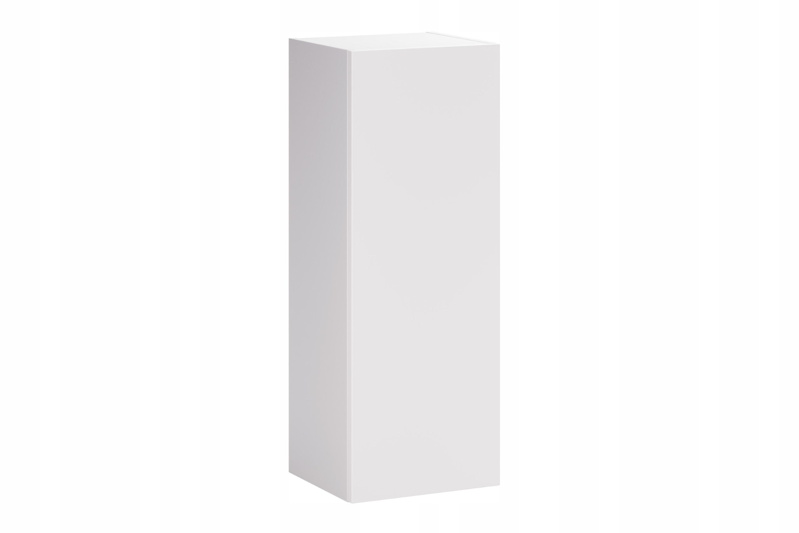 Półsłupek łazienkowy ASTER WHITE 80 cm biały mat wiszący