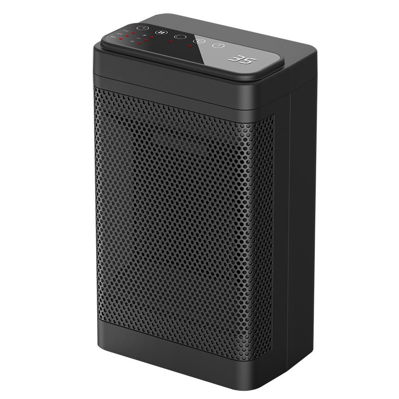 Ekonomiczny, pomocniczy grzejnik łazienkowy o mocy 1500 W z termostatem, oscylacją 80°, ceramicznym dyfuzorem, cichą pracą i timerem
