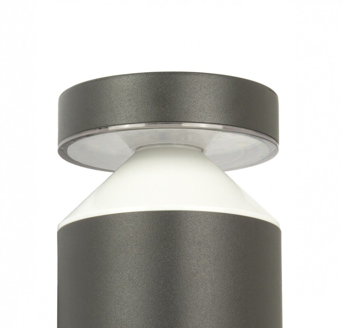 Lampa ogrodowa stojąca Delta ciemnoszara LED 6W 4000K 440lm IP44 wym: 75 x 8,9 x 8,9 cm metal SU-MA