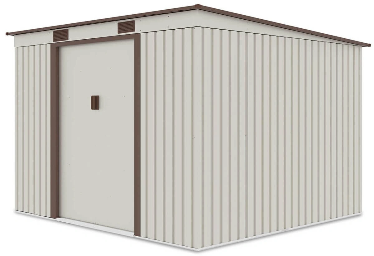 Domek Ogrodowy Szopa narzędziowa OREGON 261x241cm Beige - Hardmaister