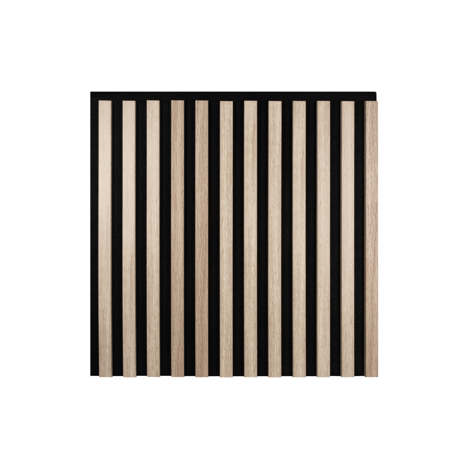 Lamele ścienne na czarnym filcu 12L Marbet Design WOODLINE 60x60 cm Dąb Sonoma 1 szt.