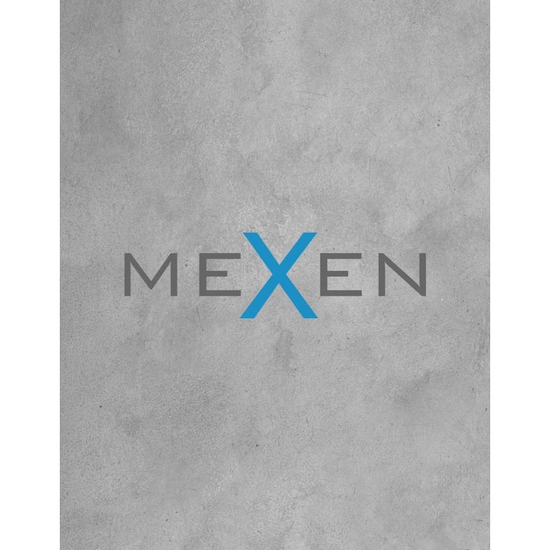 Mexen X-Wall-R półka wnękowa z kołnierzem i półką 30 x 30 cm, gun gray szczotkowany - 19E0303010S