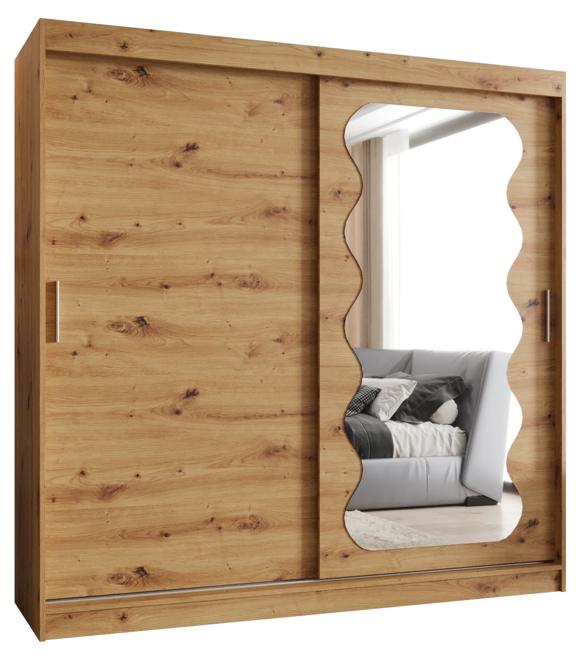 Szafa przesuwna garderoba SPOTI 200 x 62 x 200 cm Artisan