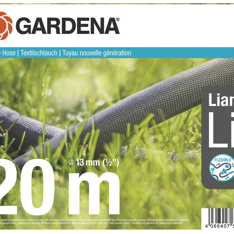 Wąż Ogrodowy Gardena Liano Life 20 m Odporny na UV i Mróz