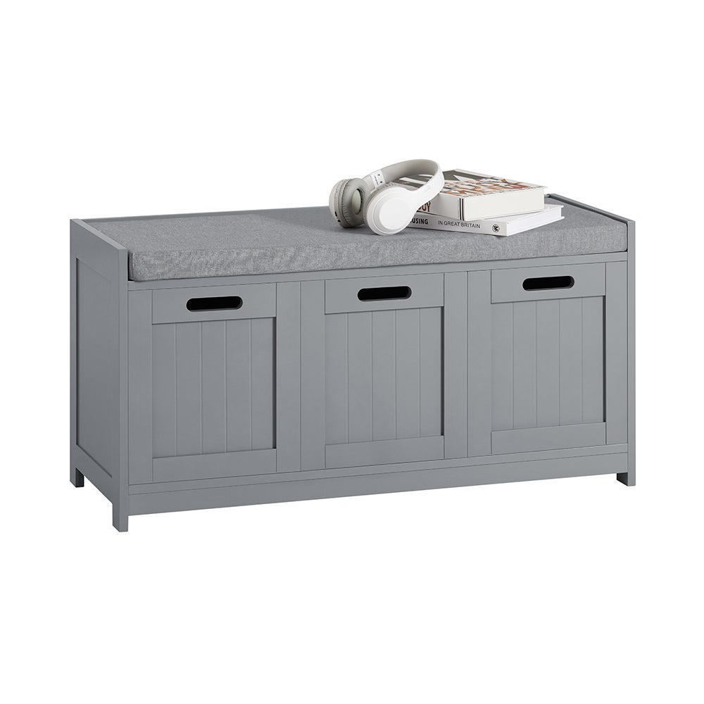 SoBuy Szafka na Buty Skrzynia Komoda Organizer Przedpokój FSR80-SG