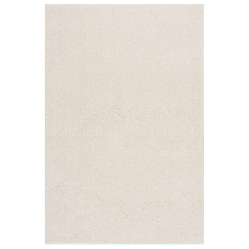 Dywan Shaggy 240x340 cm Kremowo-Biały do Salonu i Sypialni