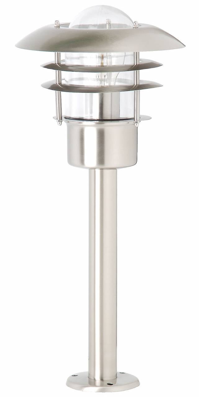 BRILLIANT lampa Ariella LED ścienna i sufitowa 34x34cm biała / chrom | 1x LED 24W zintegrowana, (1900lm, 3000K) | Skala A ++ do E | Ekonomiczna i d