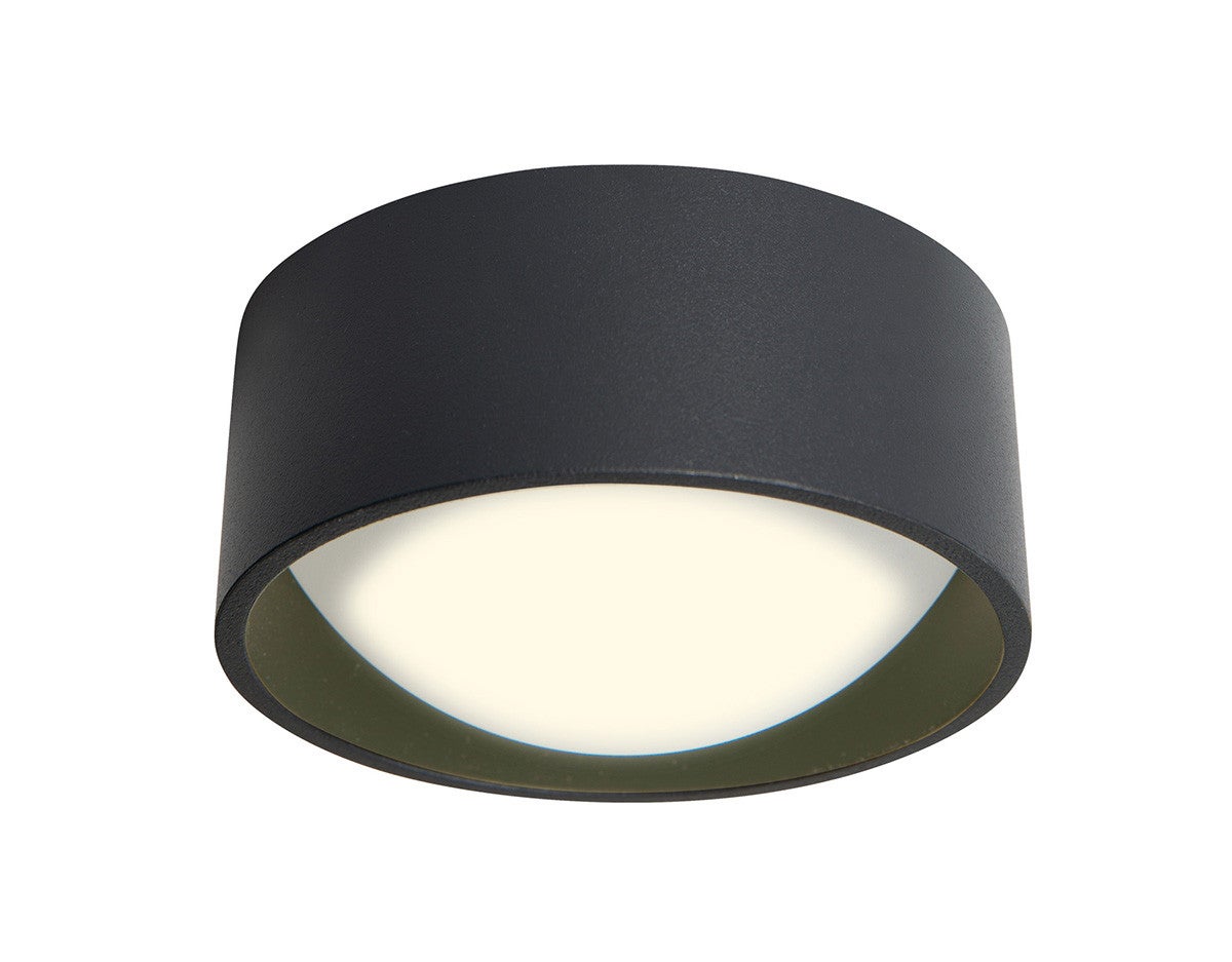 Spot sufitowy nowoczesny czarny orkągły KODAK LED 8W C0203 Maxlight