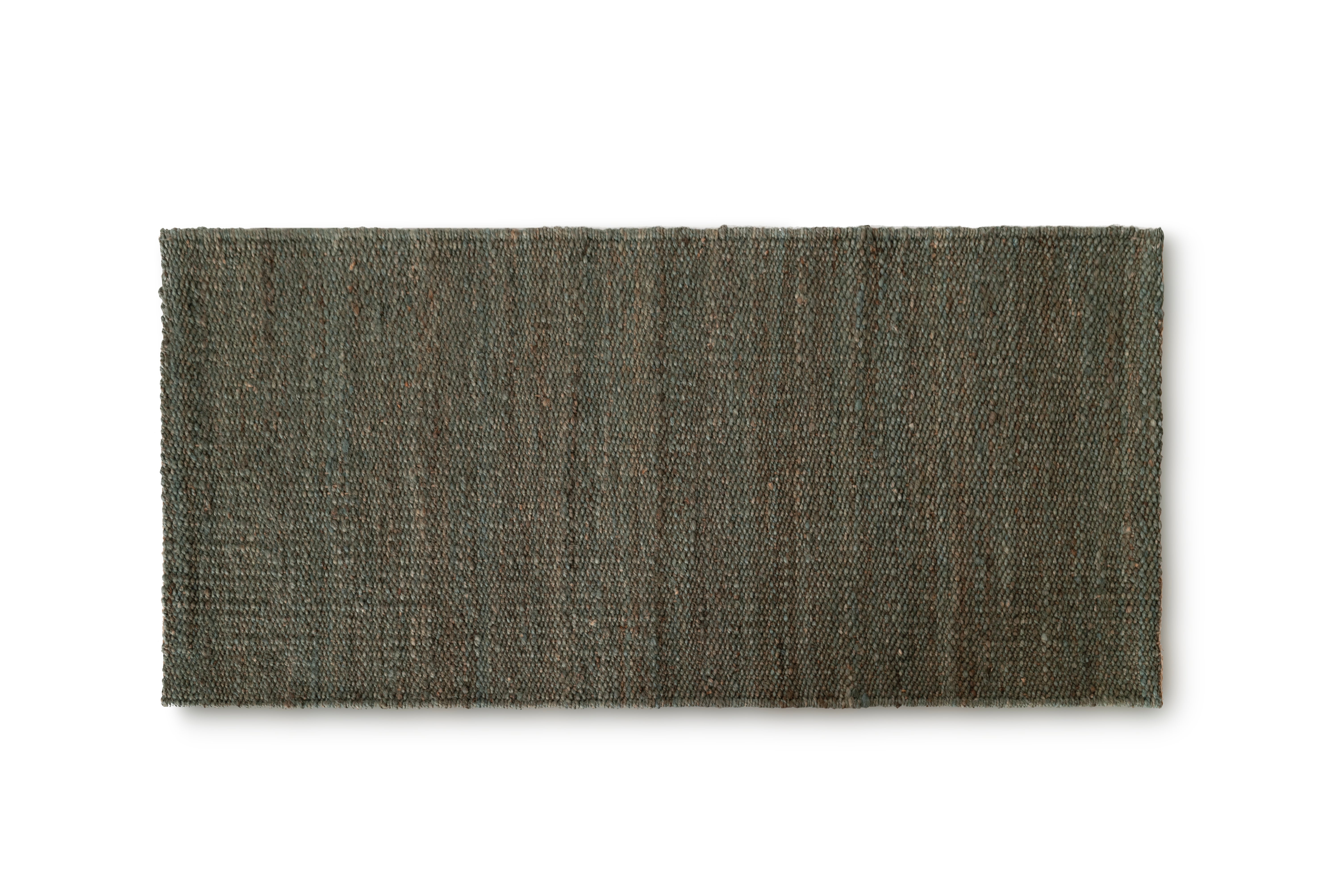 Dywan jutowy Dan, antracytowy, 70x150 cm – naturalny, ręcznie robiony i dekoracyjny styl