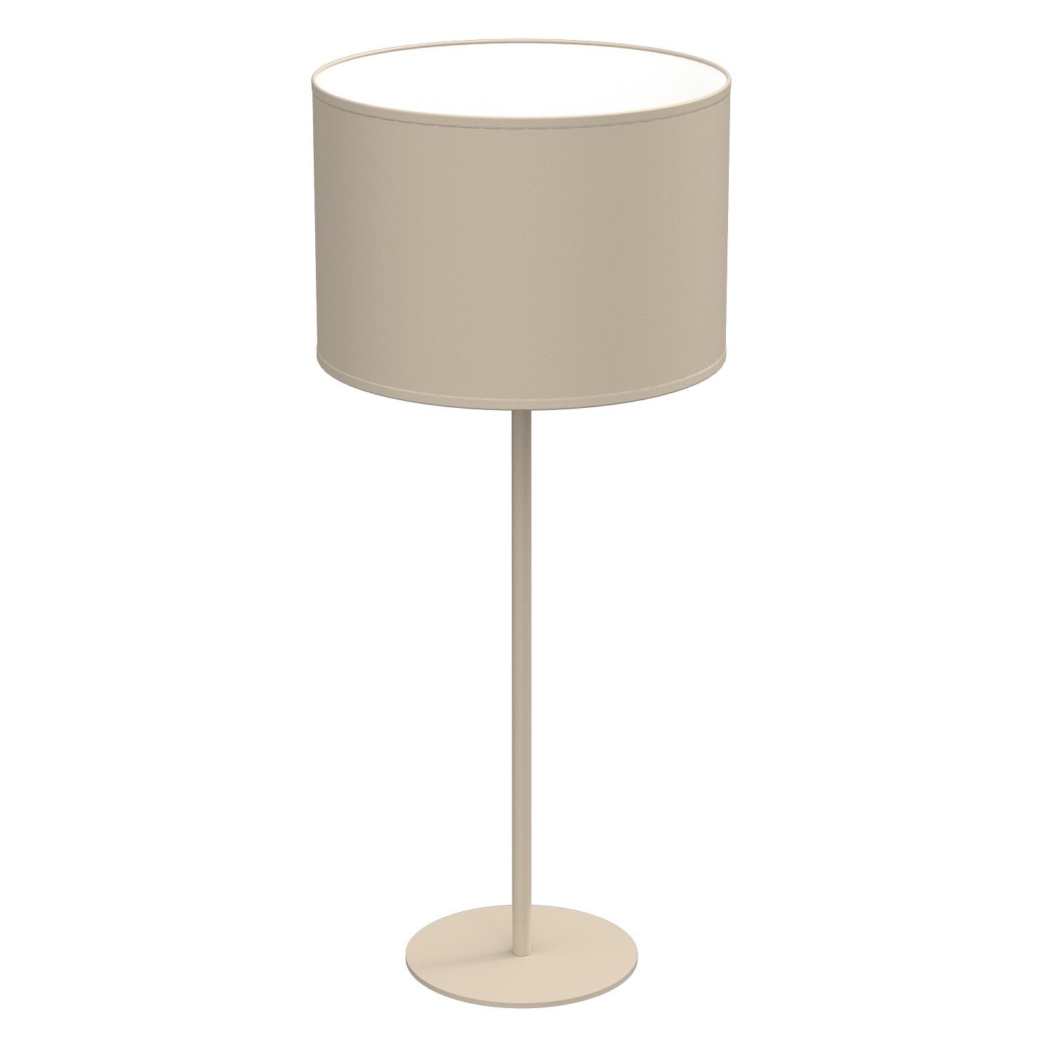 Lampa stołowa Arden 1xE27x15W metal beżowa wym:56x25x25cm IP20 Luminex