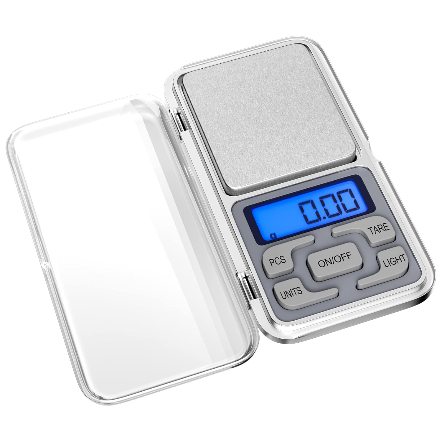 Precyzyjna waga kuchenna, 0,01 g – 500 g, miniaturowa wielofunkcyjna waga spożywcza z wyświetlaczem LED i funkcją tarowania, waga elektroniczna