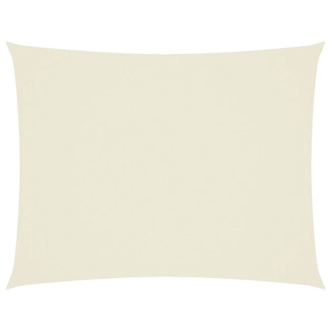 Żagiel przeciwsłoneczny - żagiel przeciwsłoneczny Oxford Fabric Rectangular 2x3 M - kremowo-beżowy