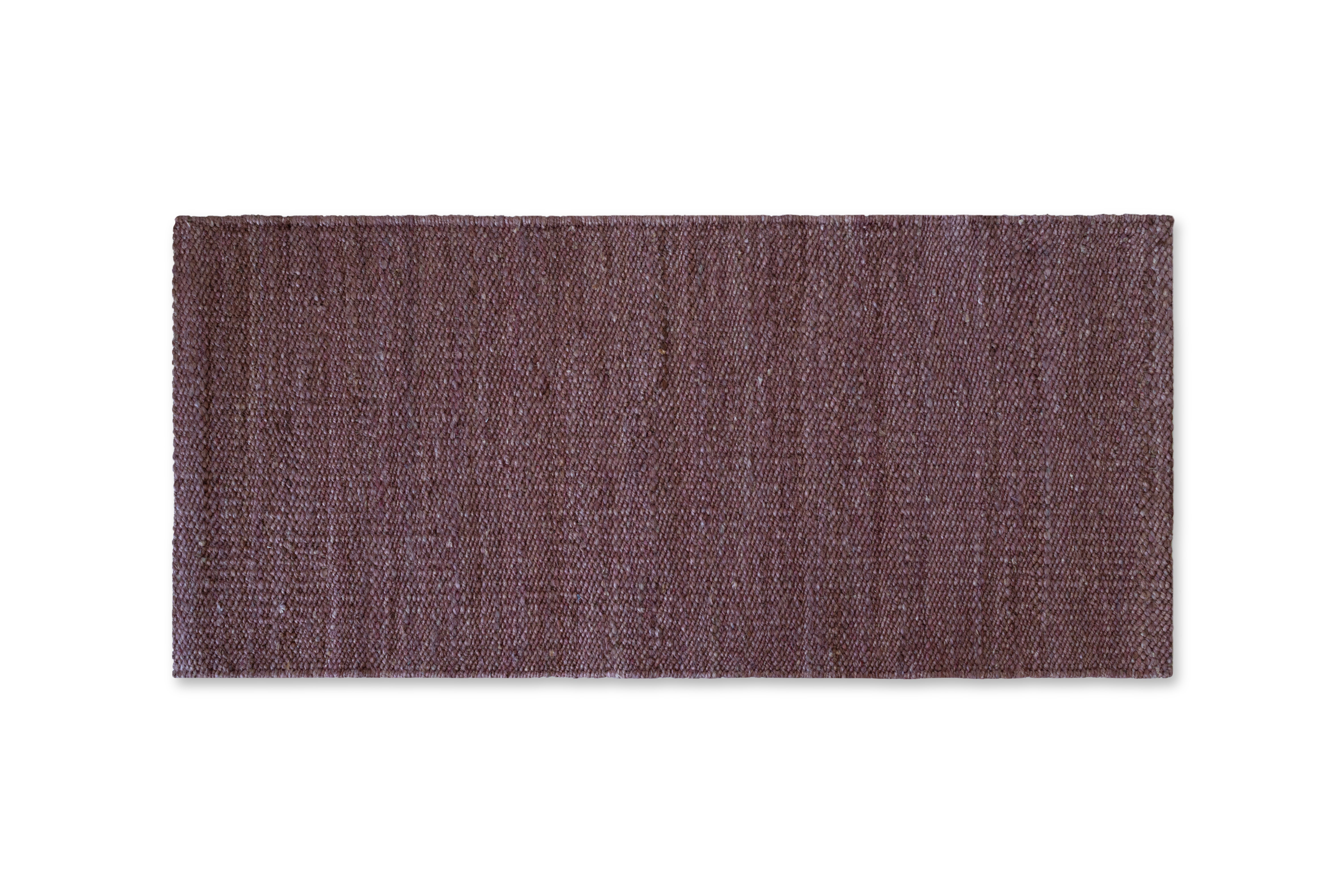 Dywan jutowy Dan Pink 70x150 cm – naturalny, ręcznie robiony i dekoracyjny do nowoczesnego domu