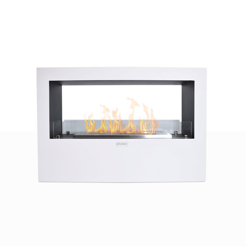 Komin na biopaliwo - design do użytku wewnętrznego i zewnętrznego 100x30x70 cm Giotto S