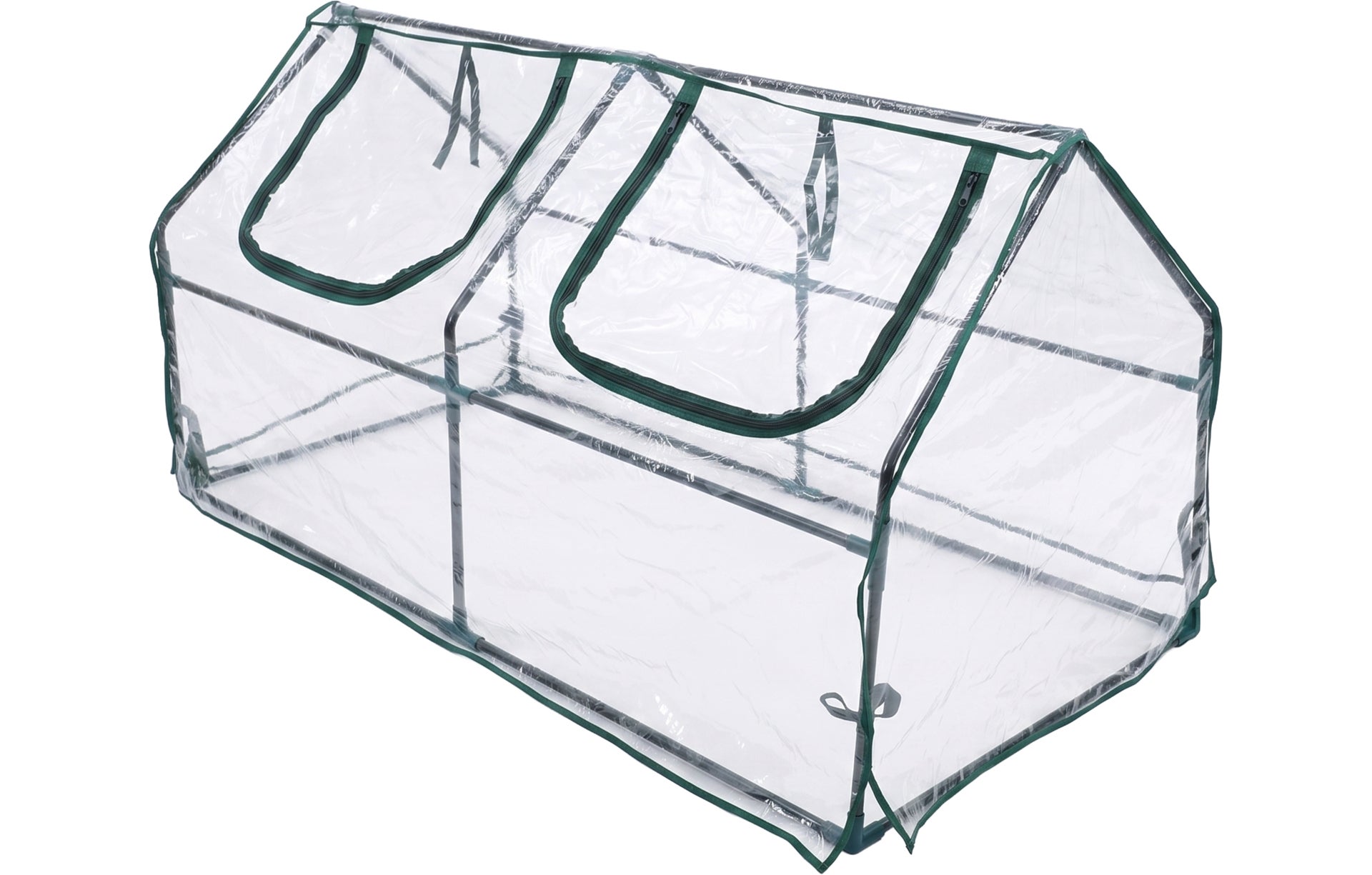 Szklarnia ogrodowa JUFISTO PVC 80 g/m2 120 x 60 x 60 cm mini tunel inspekt