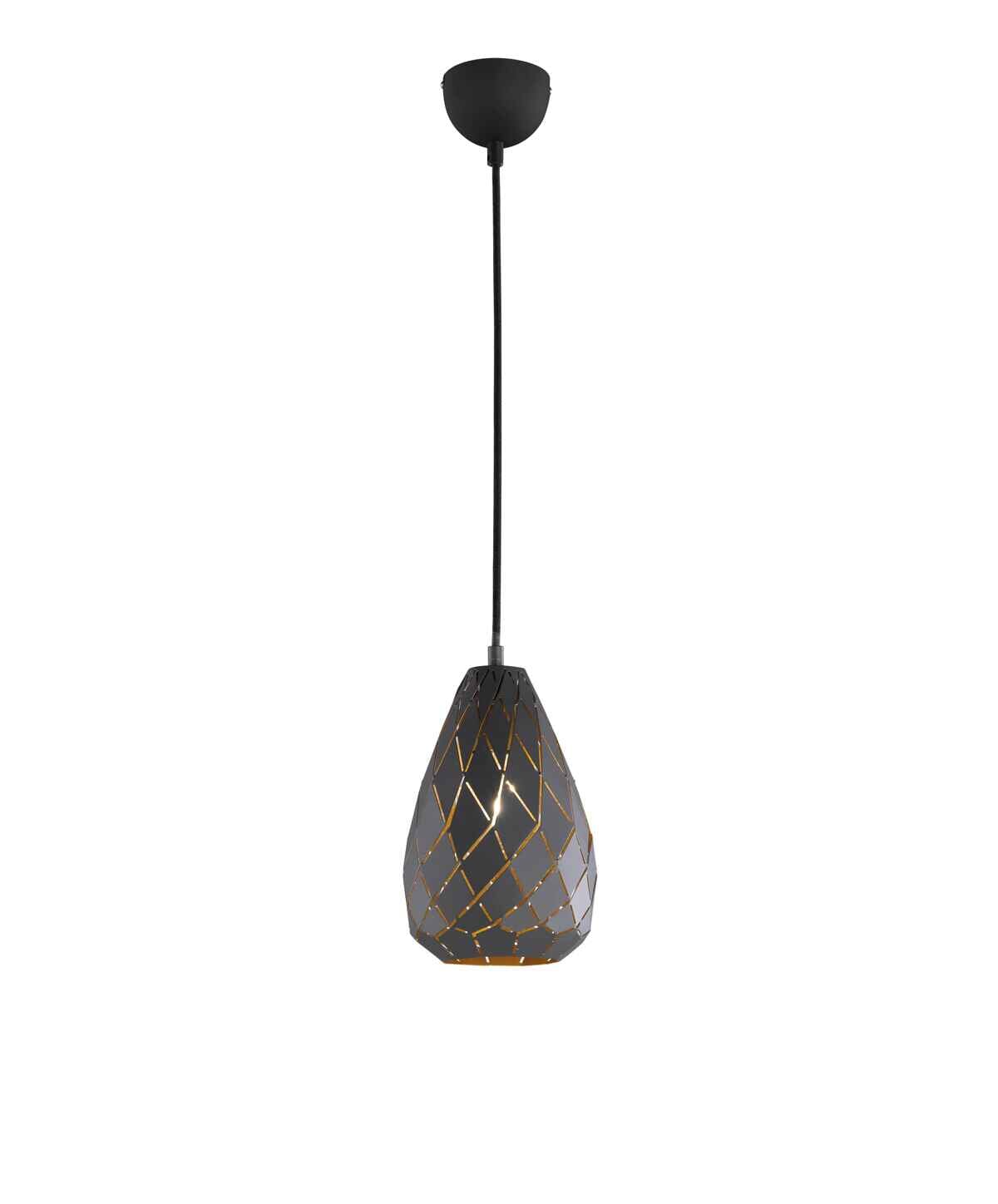 Lampa wisząca ONYX antracyt Trio 301300142