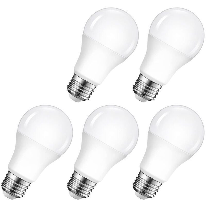 Żarówka LED E27 15W wkręcana, energooszczędna żarówka GLS w stylu Edisona, chłodna biel 6500K, nieściemnialna, 5 sztuk