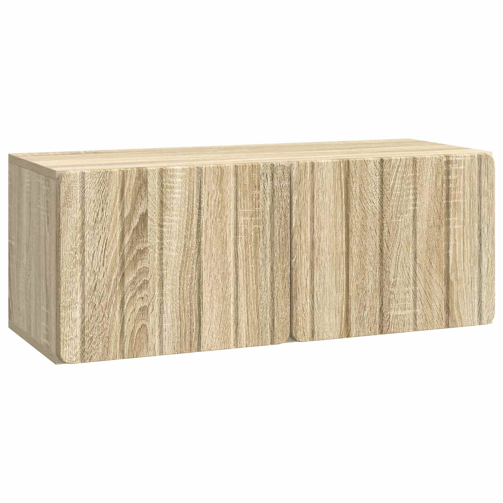 Szafka RTV montowana na ścianie 78,5 x 31 x 30 cm dąb Sonoma