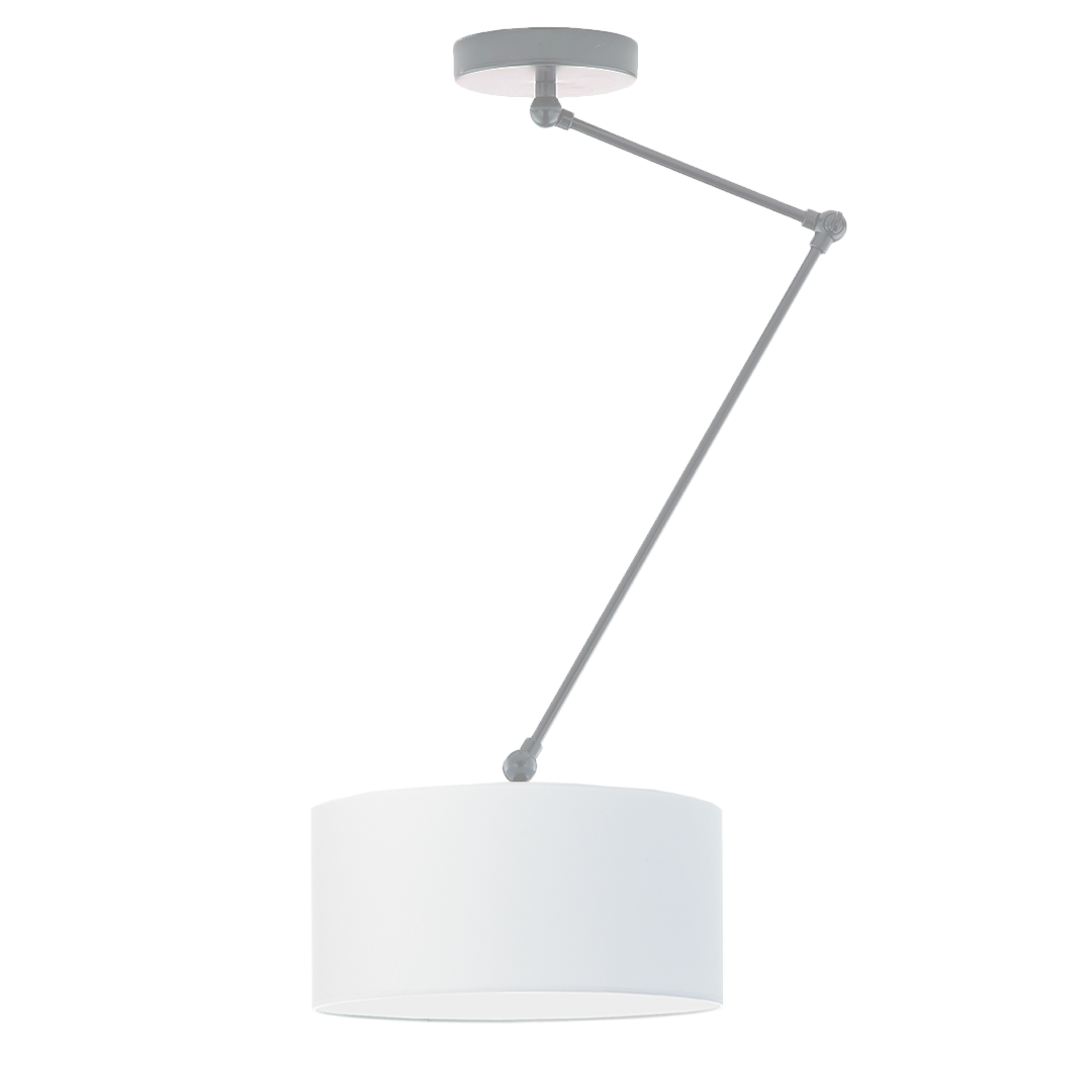Lampa sufitowa żyrandol lampa wisząca z abażurem walec SOUL