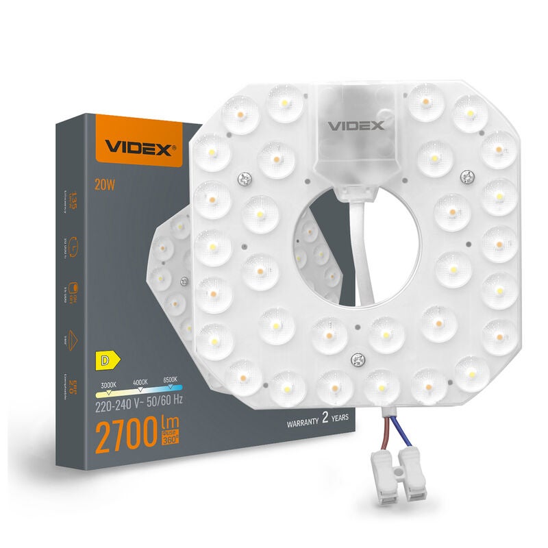 Żarówka LED wkład 20W zmienna biała 3000-6000K 2700lm Klasa D Videx