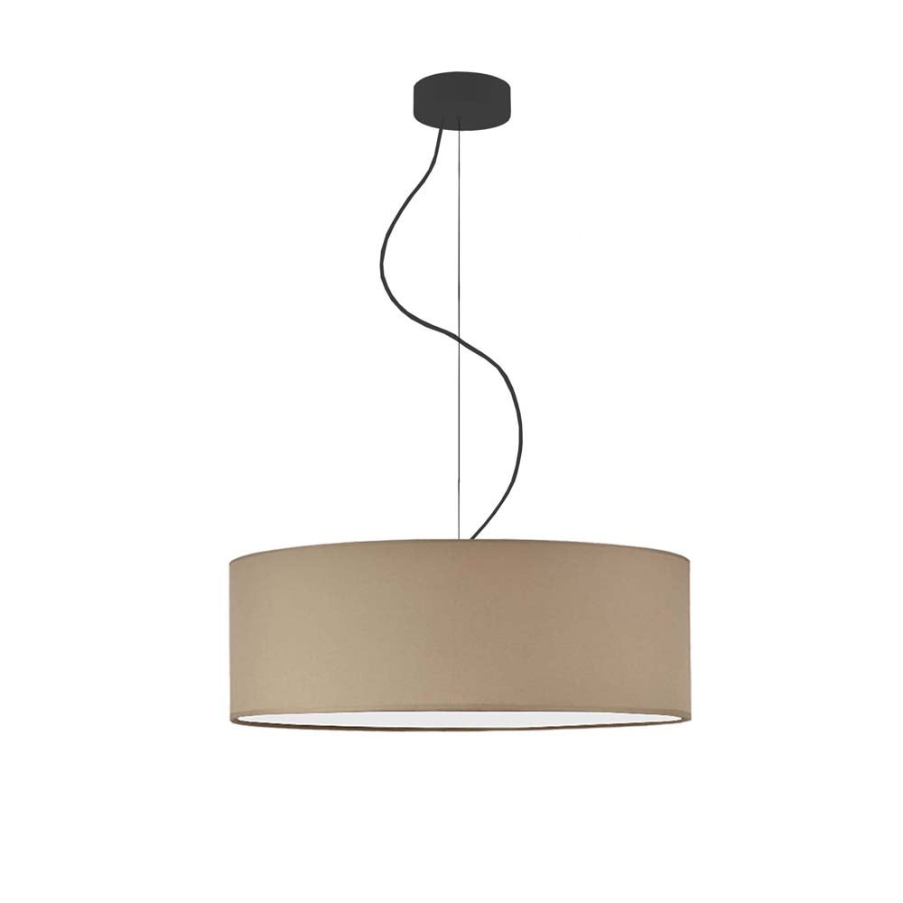 Lampa sufitowa żyrandol lampa wisząca z abażurem walec 50 cm BLUES