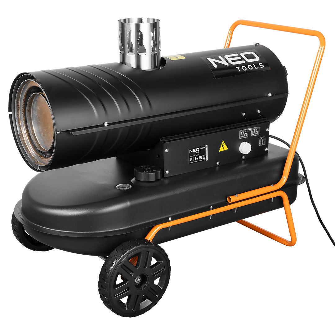 Nagrzewnica olejowa z odprowadzeniem spalin 20kW, NEO TOOLS